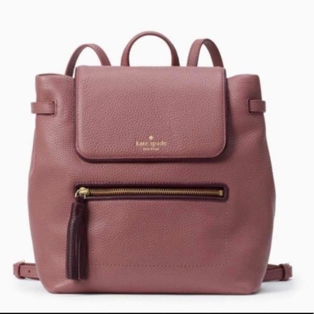 New! Kate Spade Backpack Chester St. Kacy Mahogany